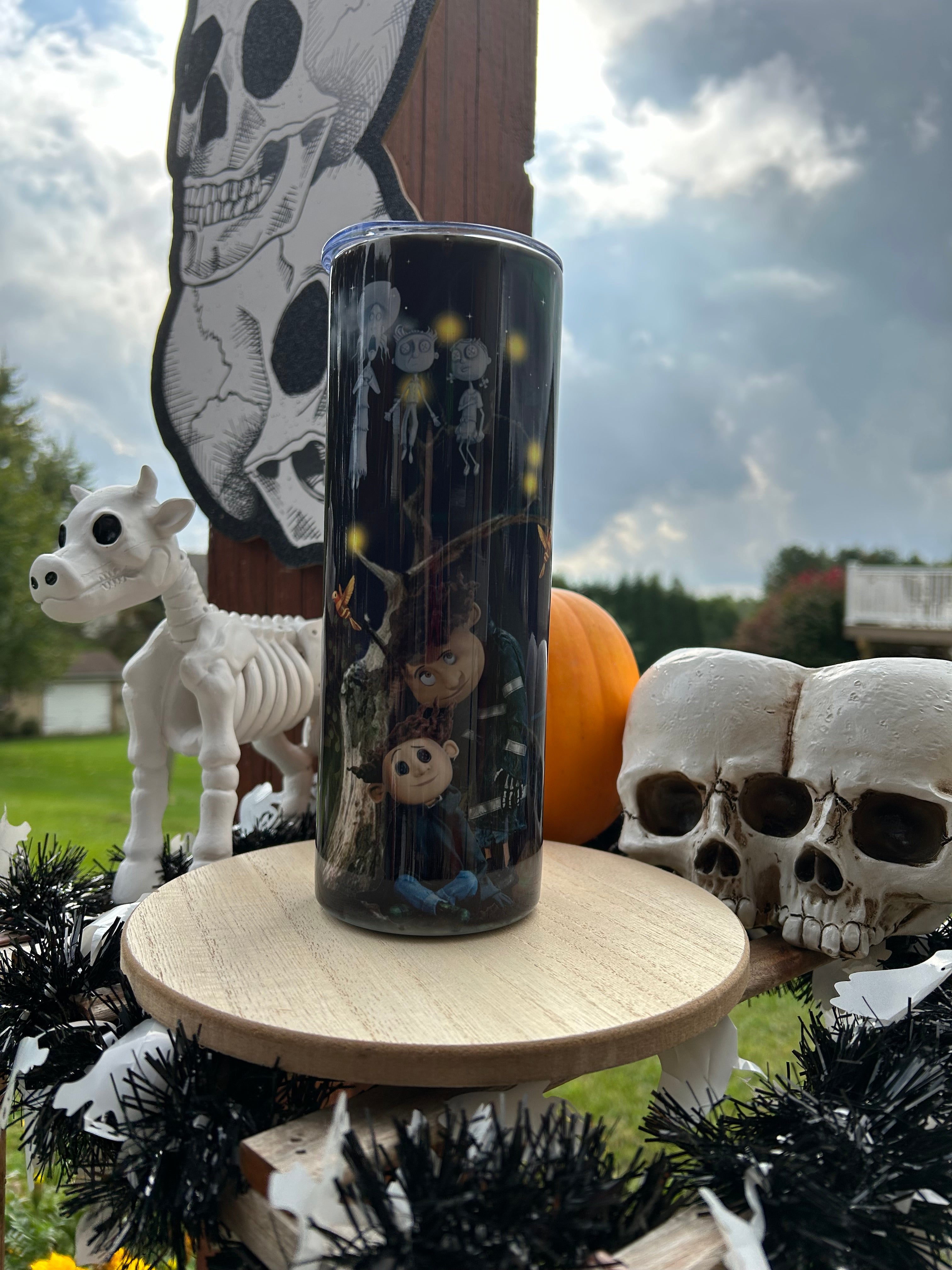 Wybie and Coraline Tumbler