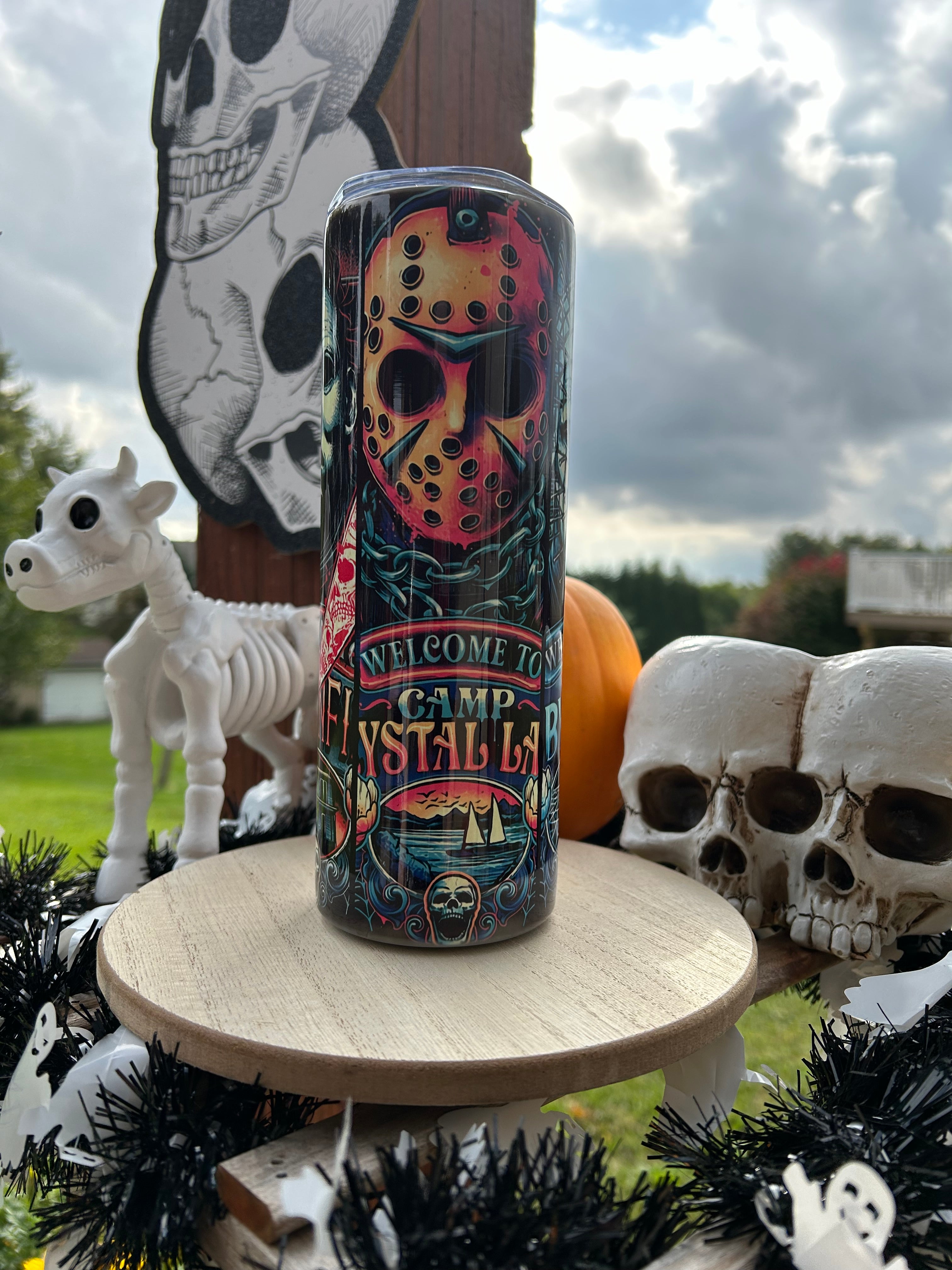 Carnival Style Horror Tumbler