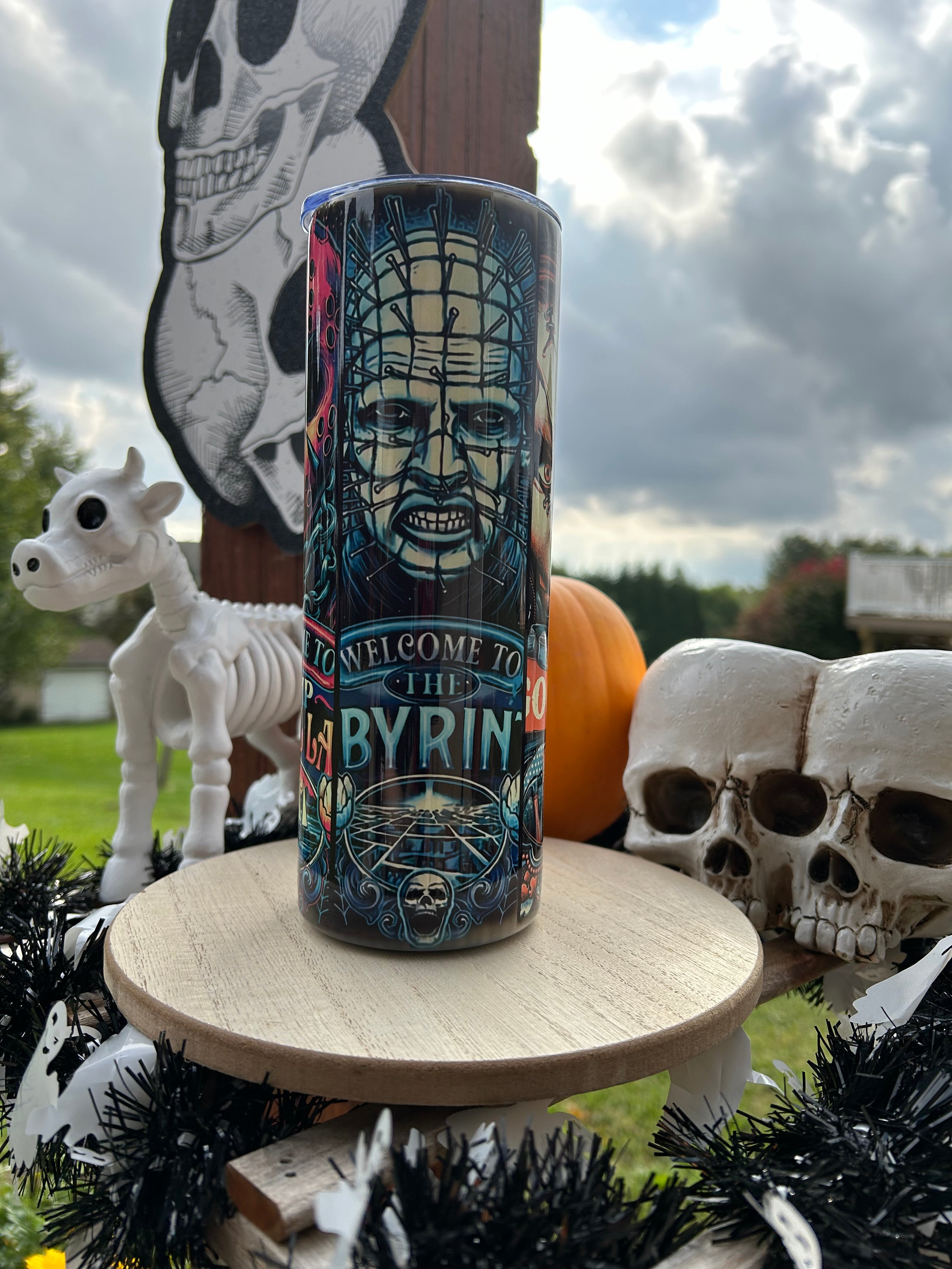 Carnival Style Horror Tumbler