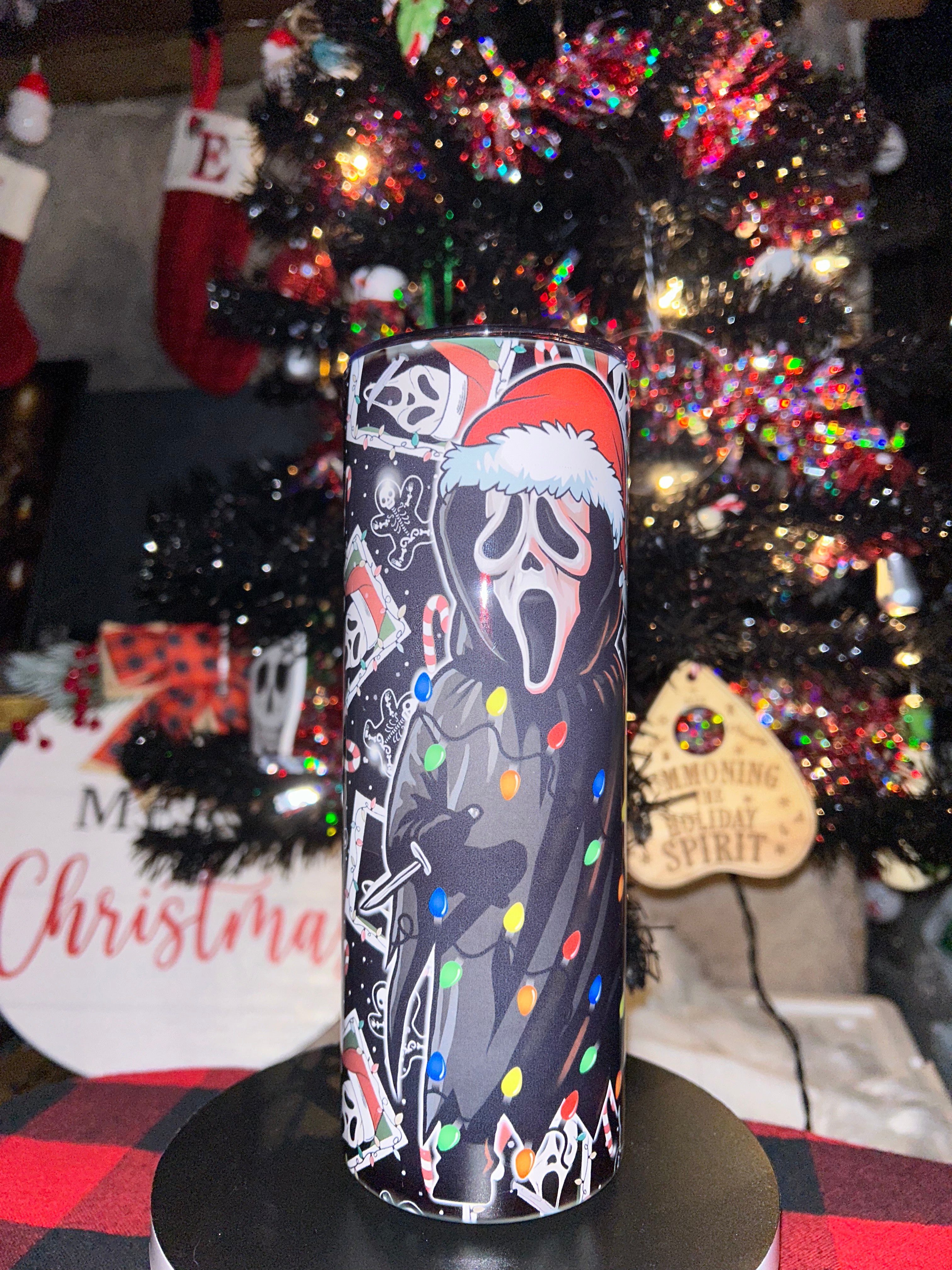 Christmas Ghostface 20 oz Tumbler