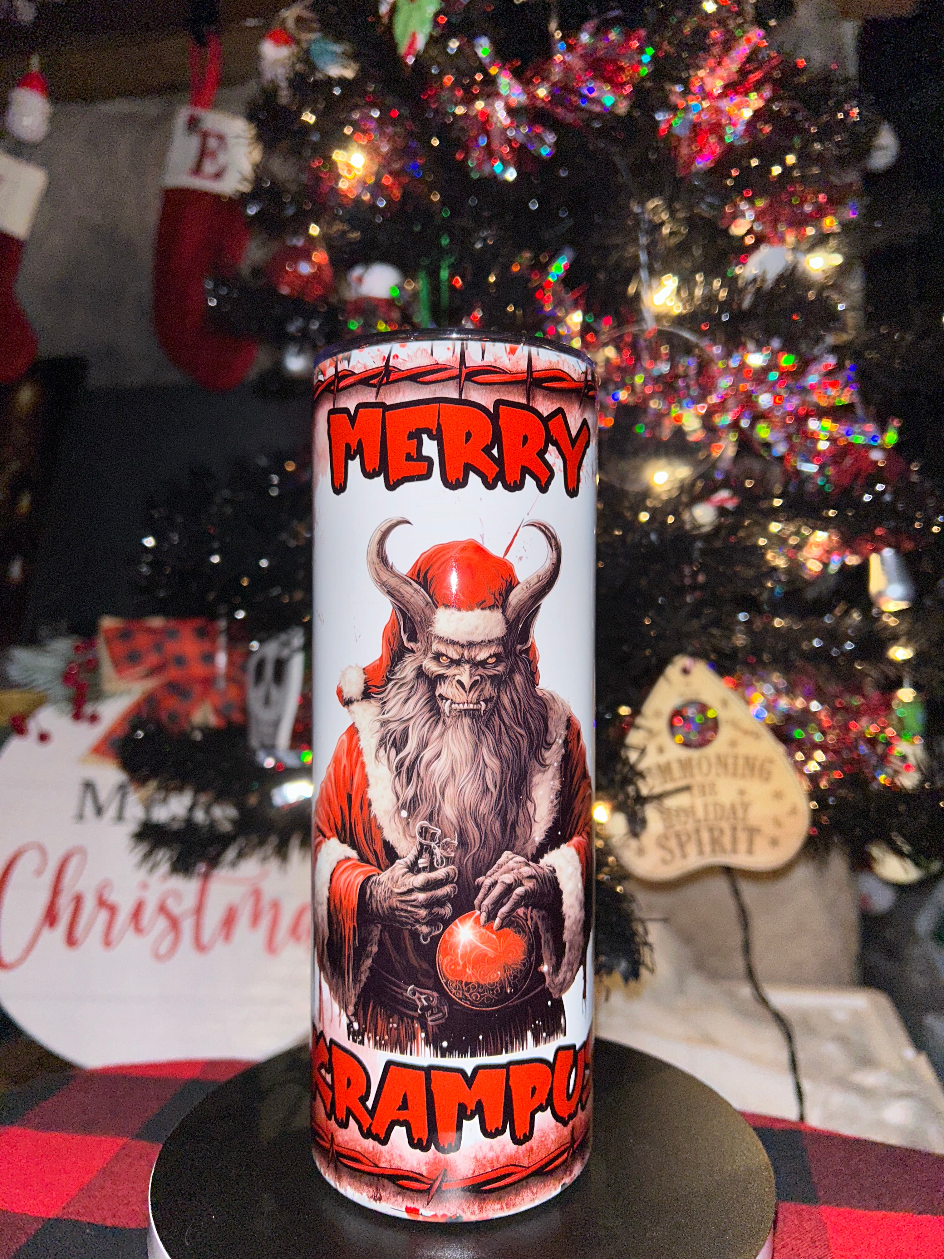 Krampus Christmas 20 oz Tumbler