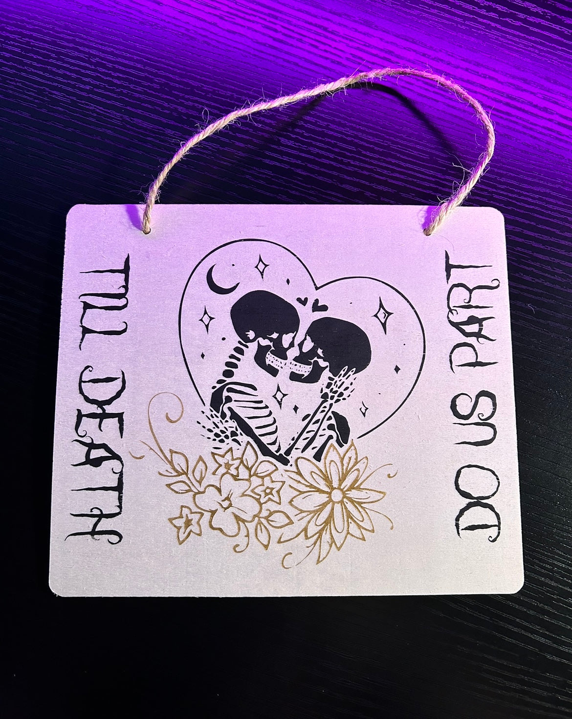 Till Death Sign