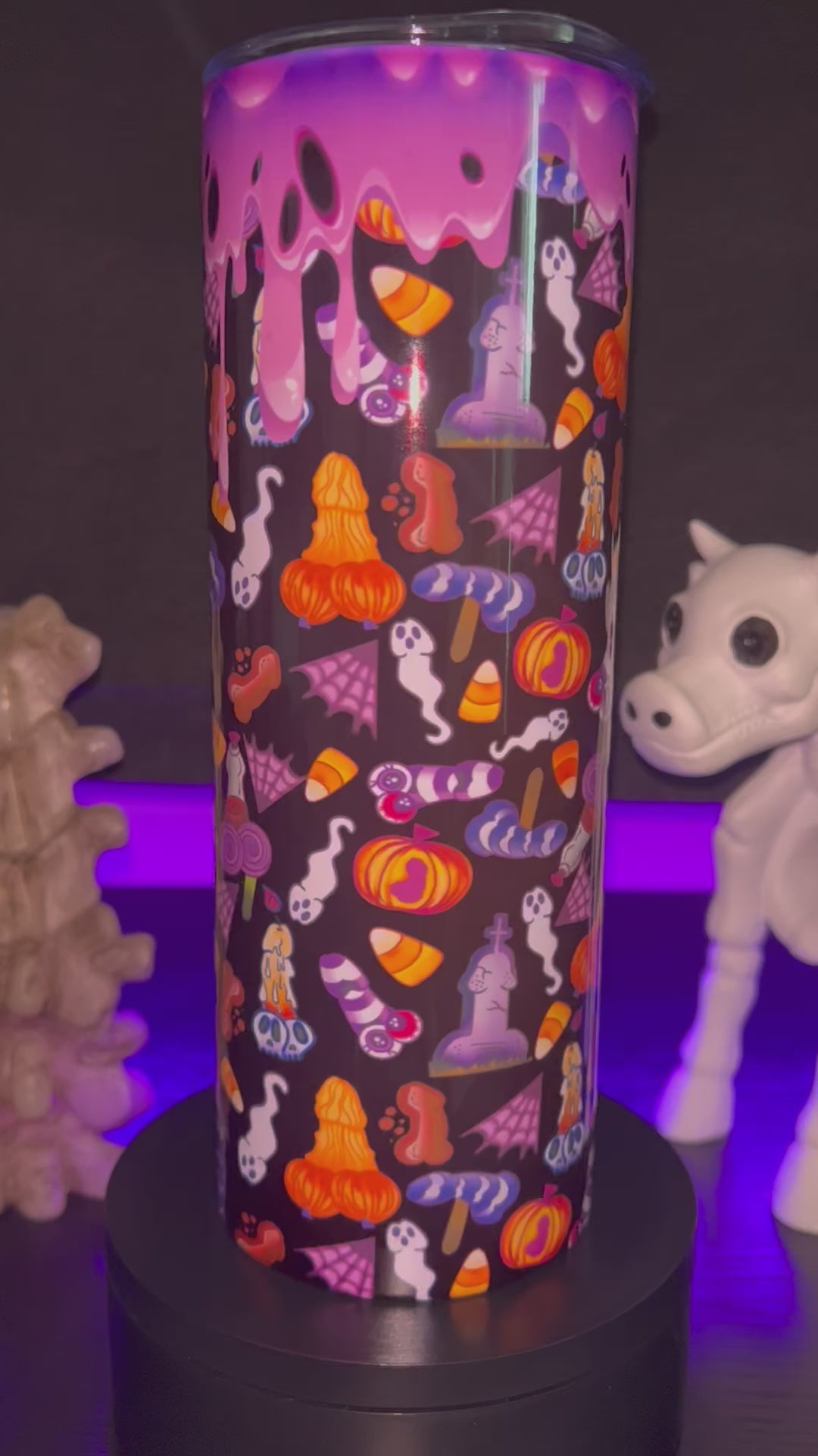 Adult Halloween Candy Tumbler