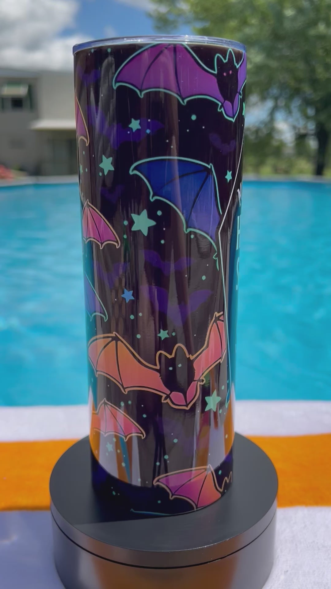 Neon Hot Girl Summer Tumbler