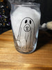 Dog in Ghost Costume