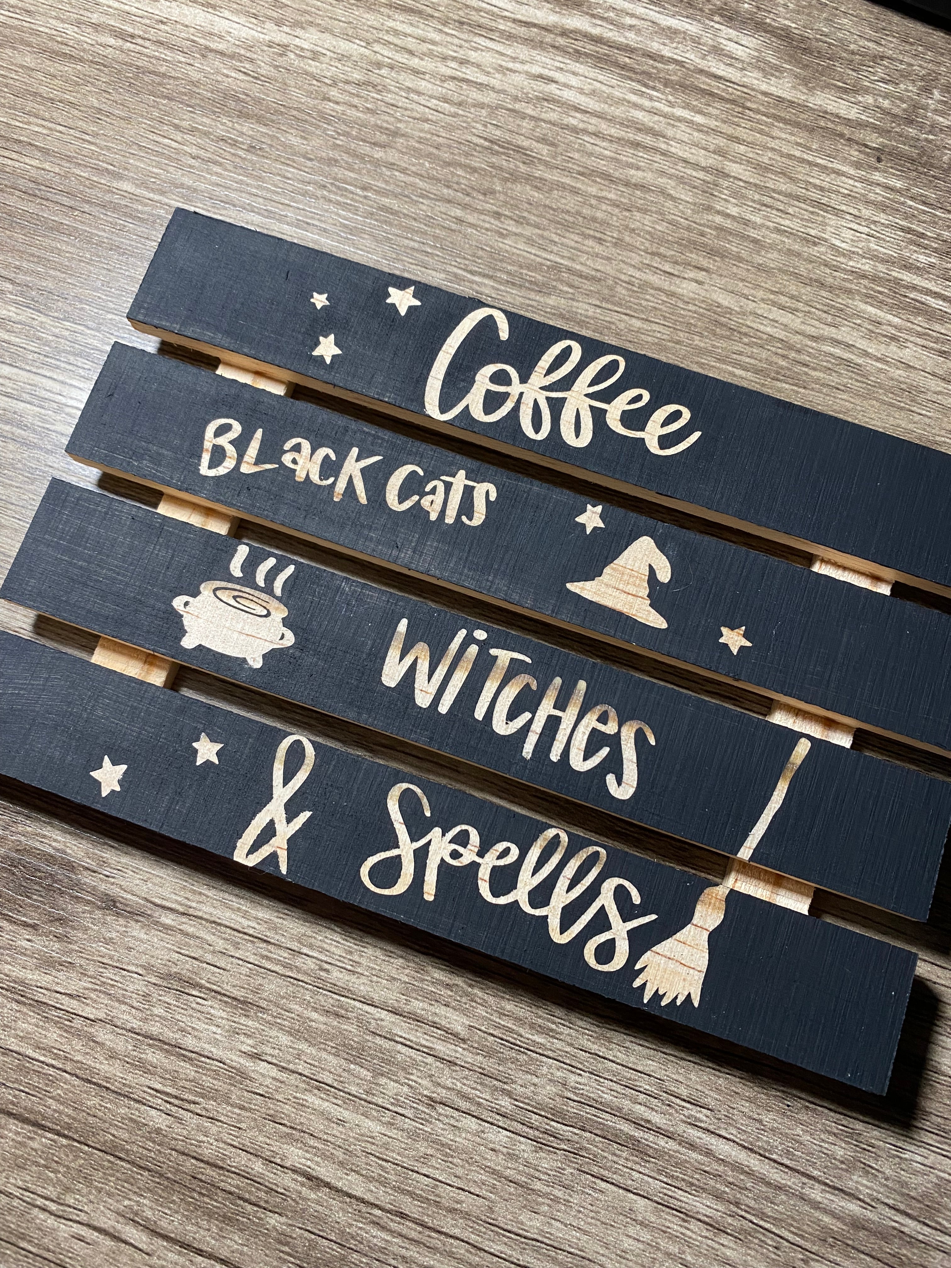 Hand Painted Wooden Sign (4x6)