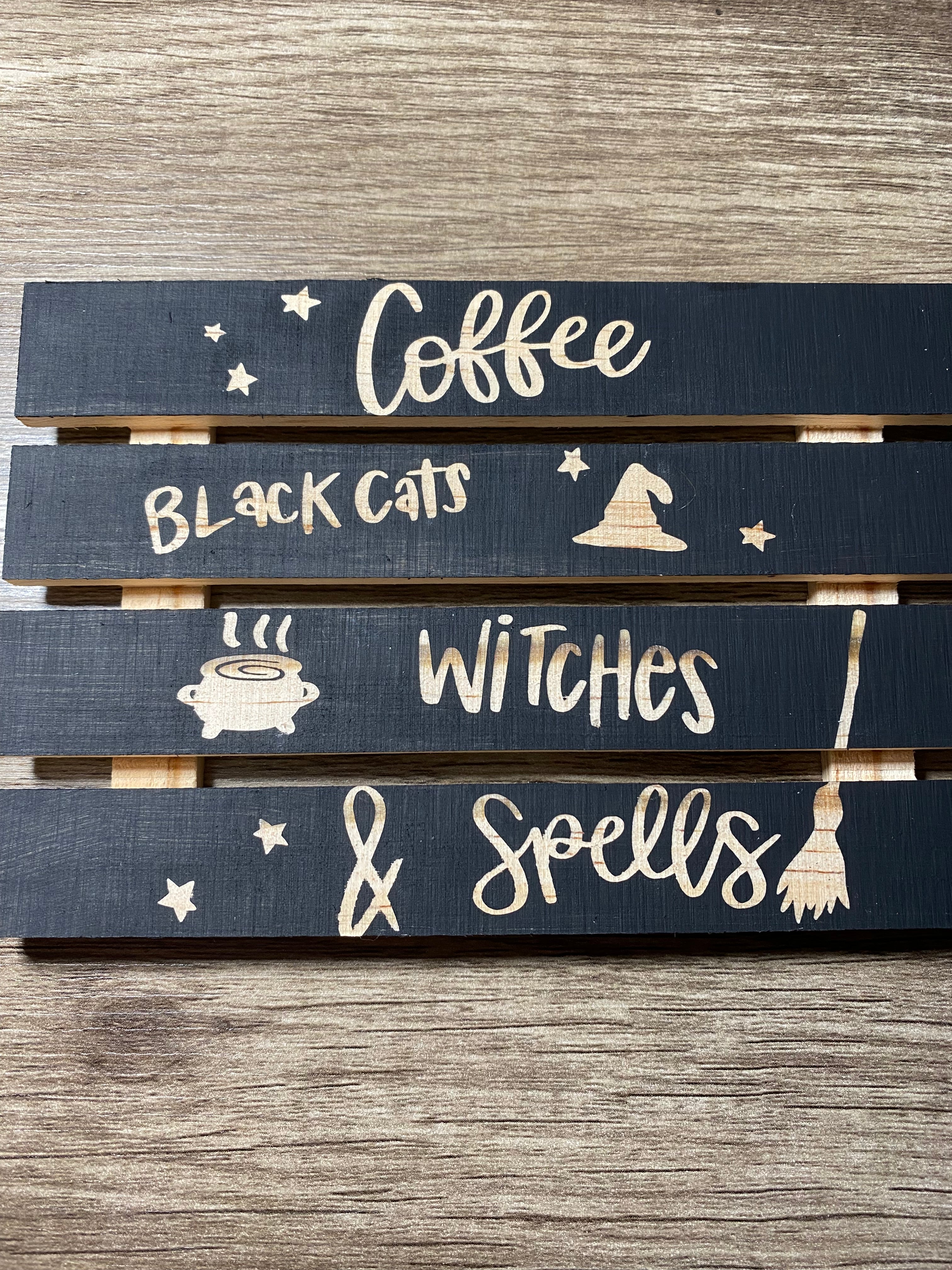 Hand Painted Wooden Sign (4x6)