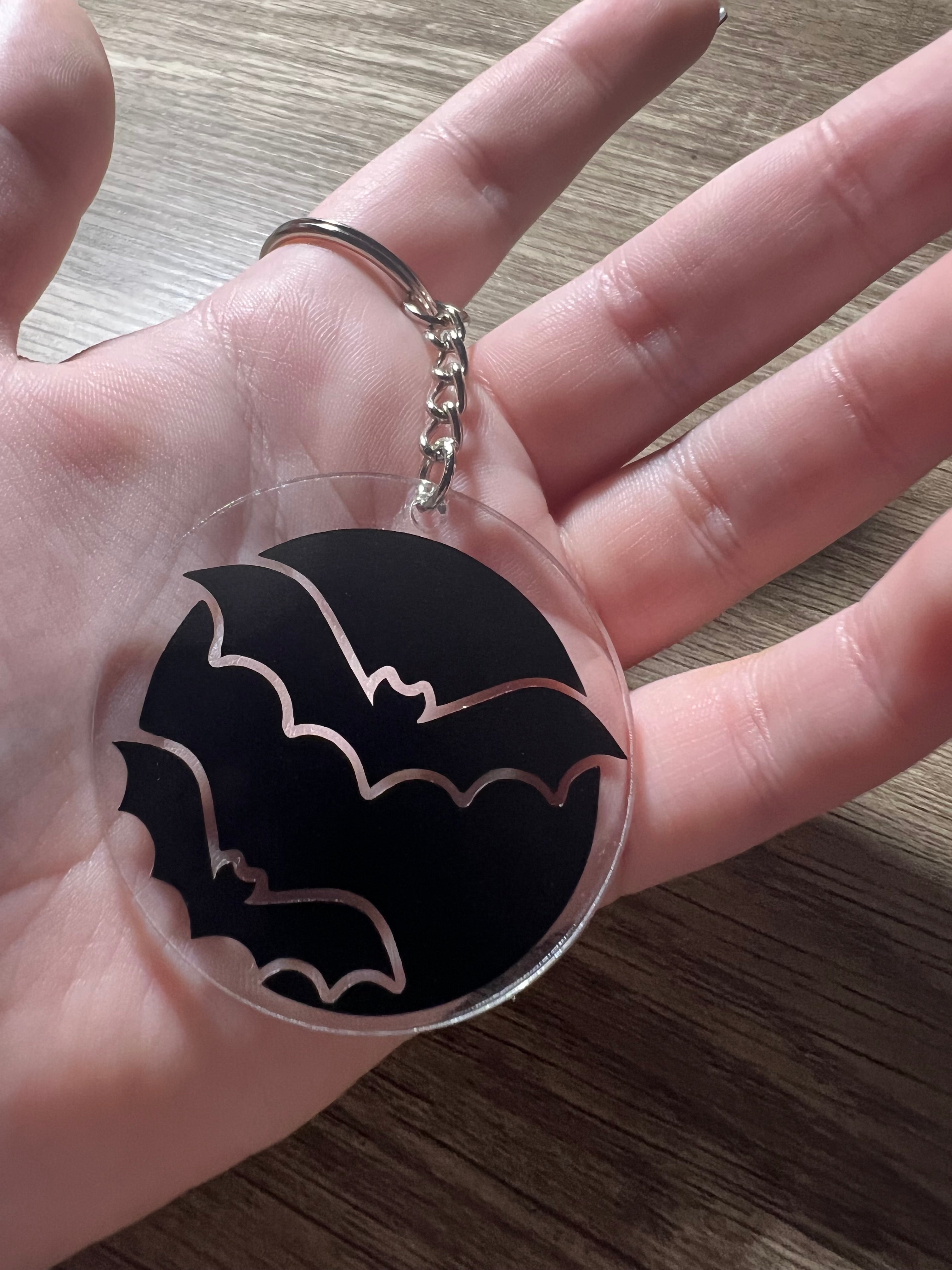 Black Bats Keychain