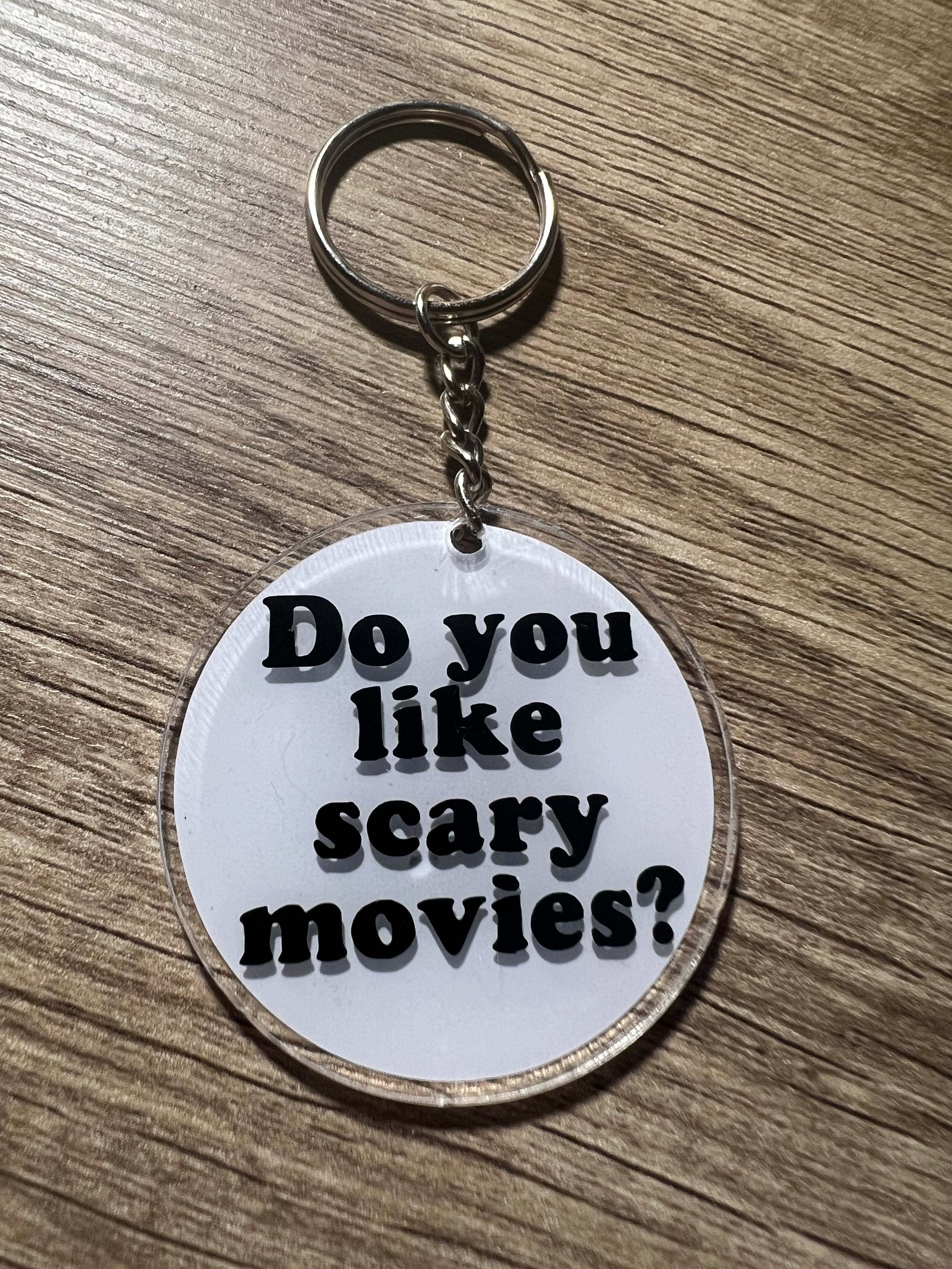 Scary Movies Keychain