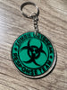 Zombie Outbreak Keychain