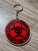 Zombie Outbreak Keychain