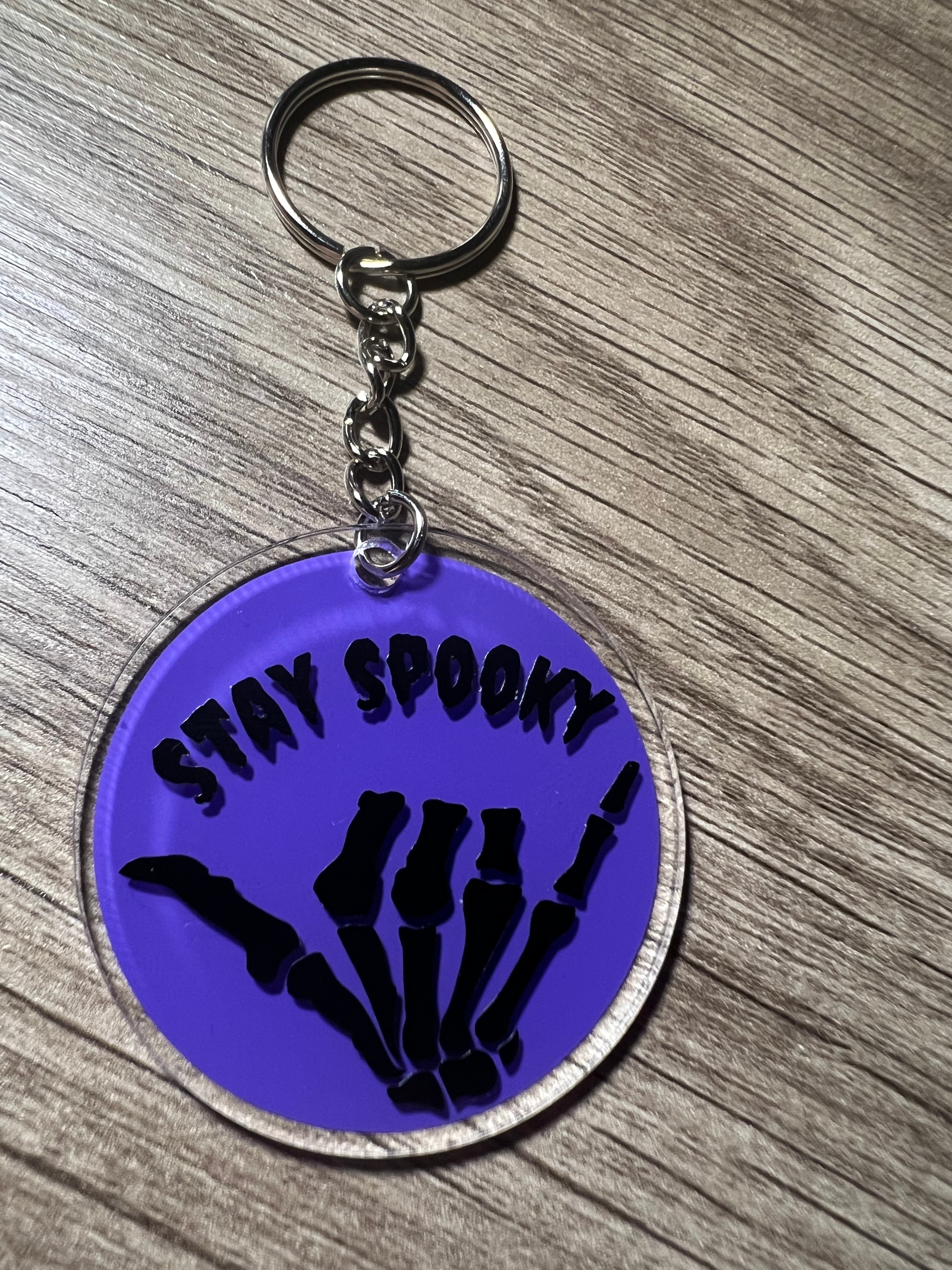 Stay Spooky Keychain