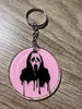 Dripping Ghostface Keychain