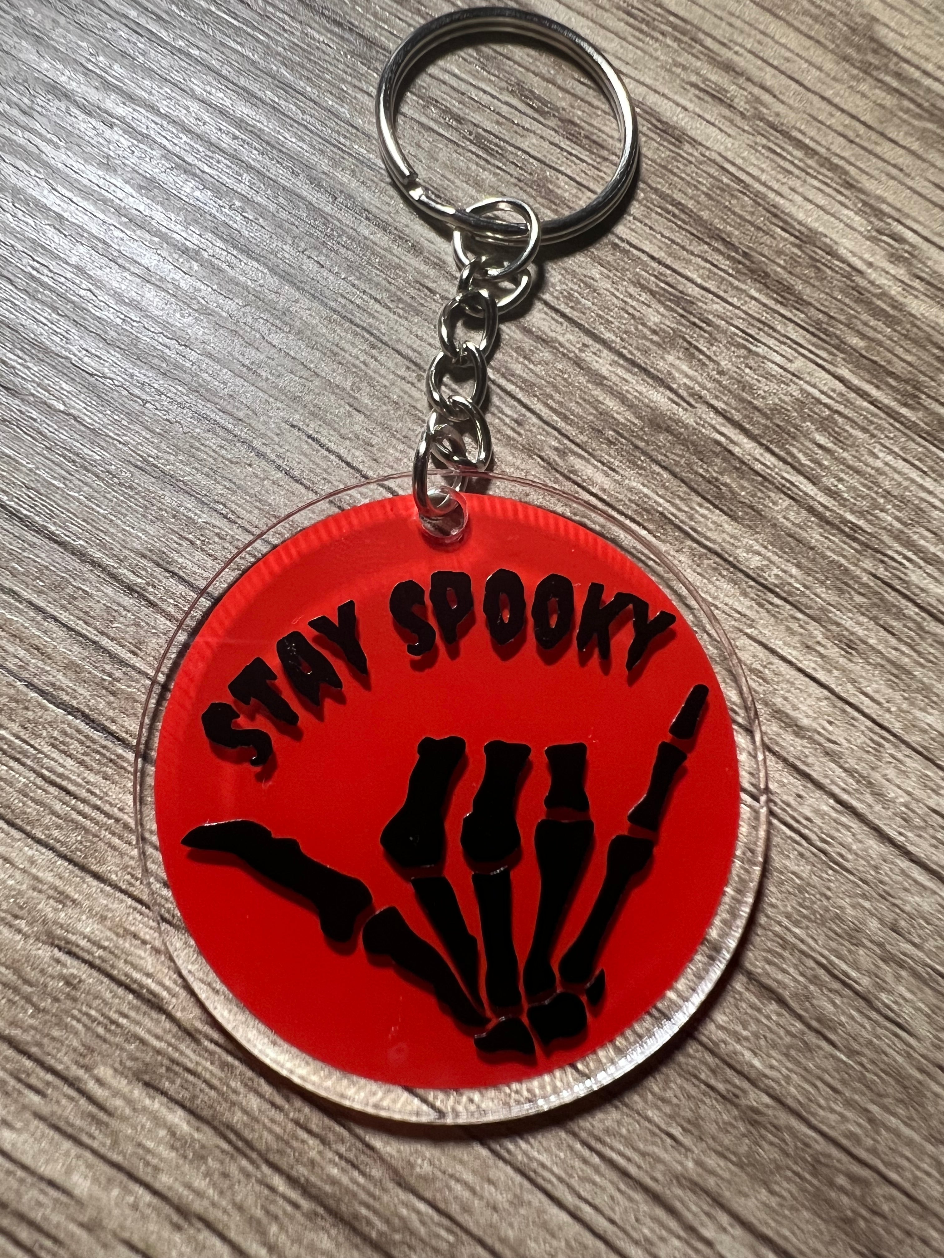 Stay Spooky Keychain