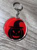 Witch Hat Pumpkin Keychain