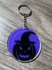 Witch Hat Pumpkin Keychain