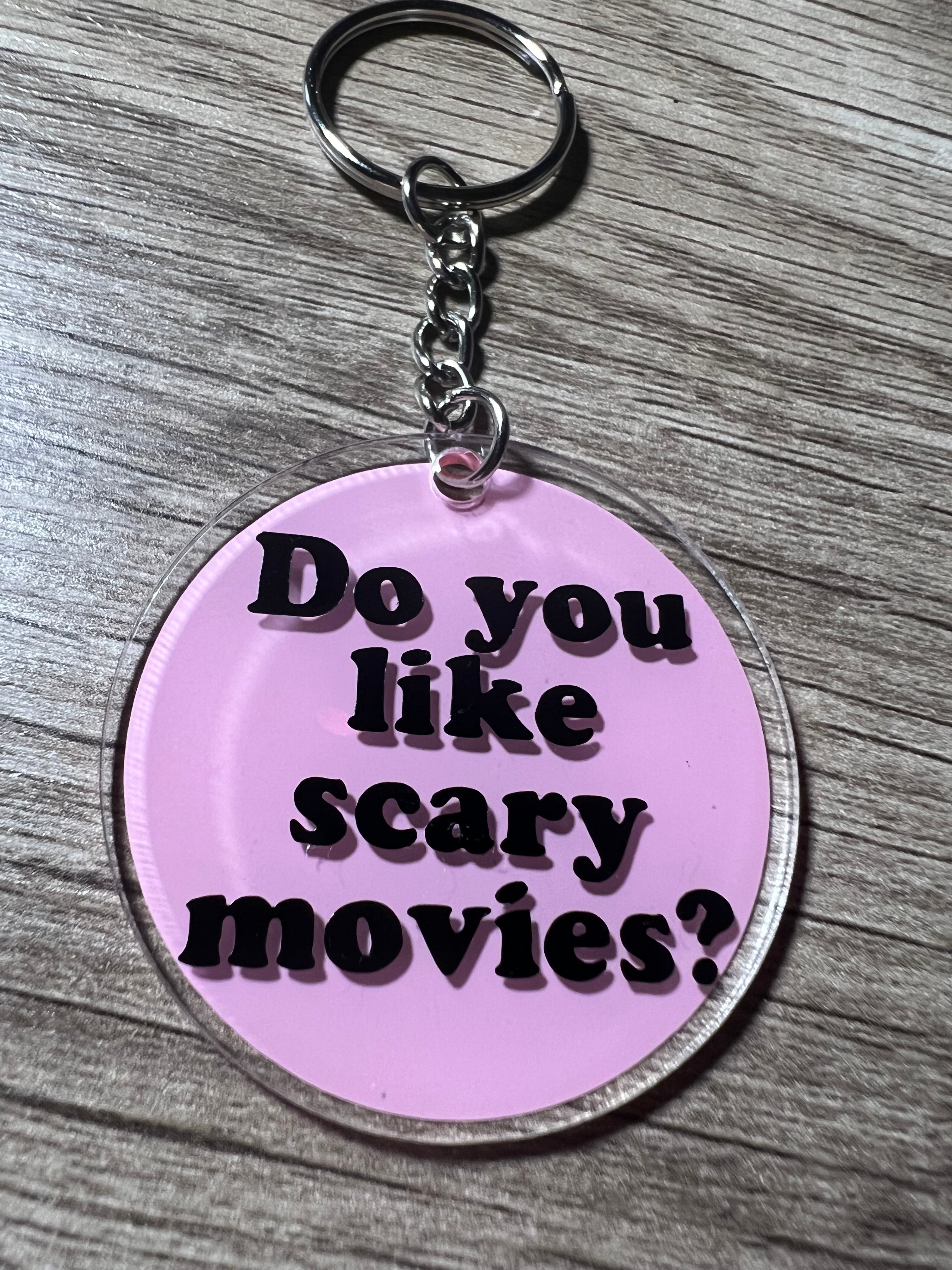 Scary Movies Keychain