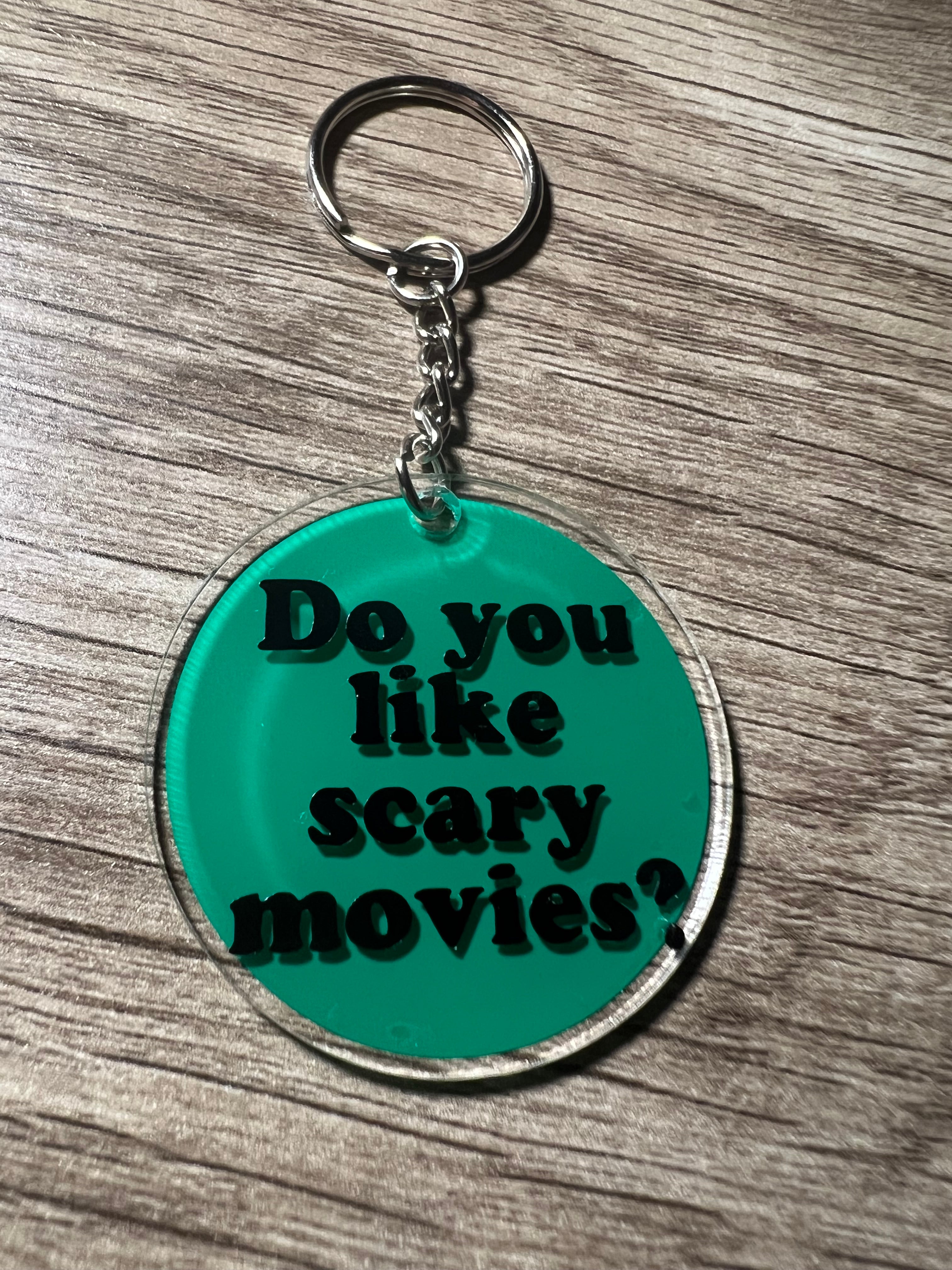 Scary Movies Keychain