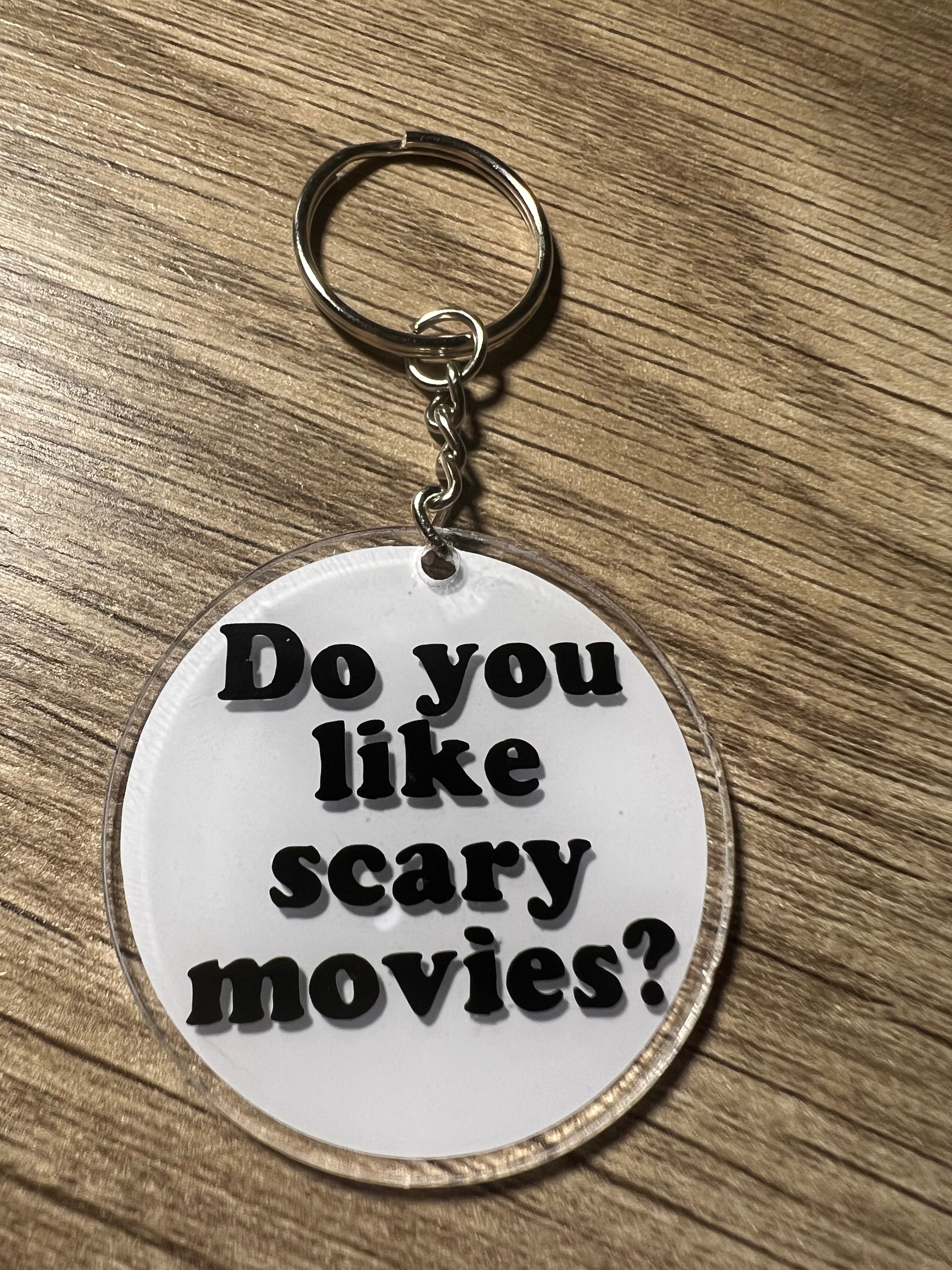 Scary Movies Keychain